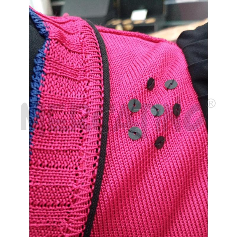 MAGLIA D TRICOT RS FULMINE CUORE NE | Mercatino dell'Usato Roma viale tirreno 4