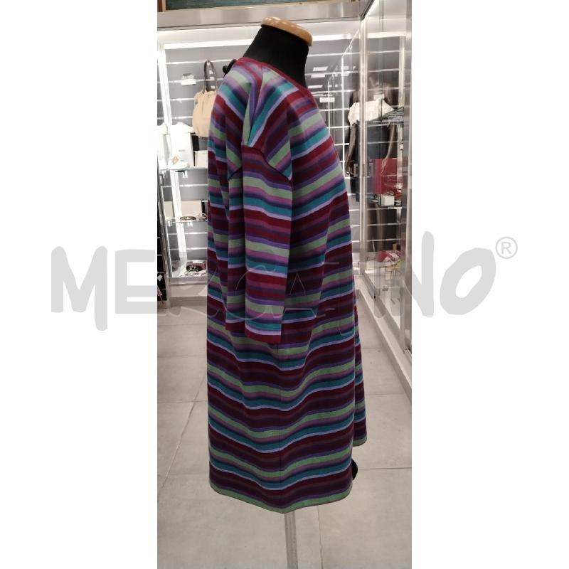 MAGLIA U FALLO RIGHE MULTICOLOR | Mercatino dell'Usato Roma viale tirreno 3