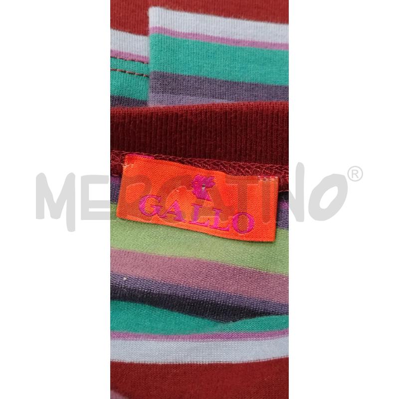 MAGLIA U FALLO RIGHE MULTICOLOR | Mercatino dell'Usato Roma viale tirreno 4