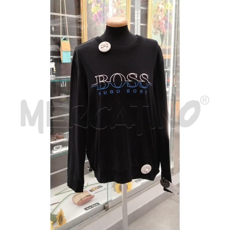 MAGLIONCINO U BOSS NE SCRITTA BI BLFRONT  | Mercatino dell'Usato Roma viale tirreno 1