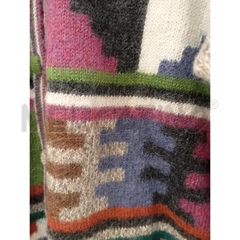 MAGLIONE D 100% ALPACA MULTICOLOR  | Mercatino dell'Usato Roma viale tirreno 3