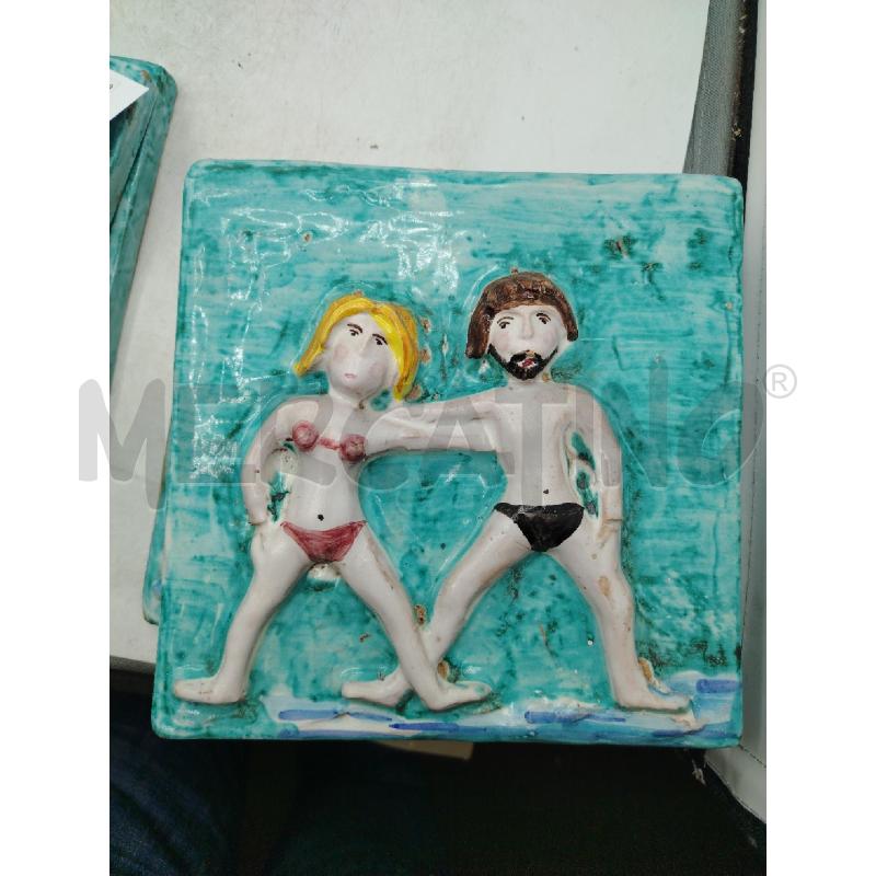 MAIOLICA PERSONAGGI VIETRI | Mercatino dell'Usato Roma viale tirreno 3