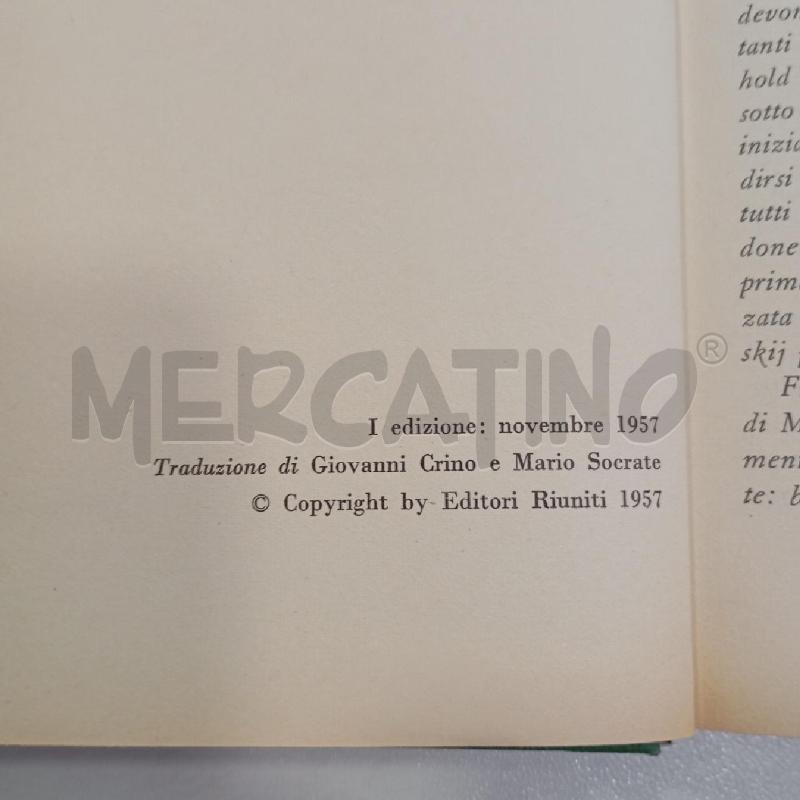 MAJAKOVSKIJ LA CIMICE/IL BAGNO EDITORI RIUNITI | Mercatino dell'Usato Roma viale tirreno 4