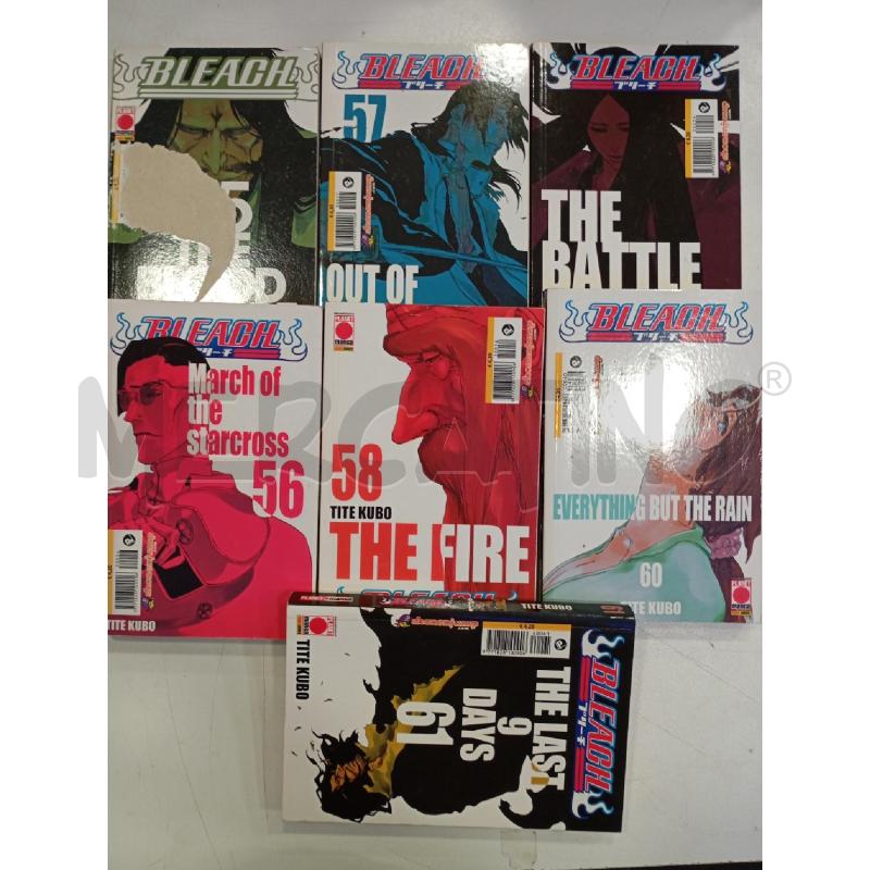 MANGA BLEACH 55/61 | Mercatino dell'Usato Roma viale tirreno 2