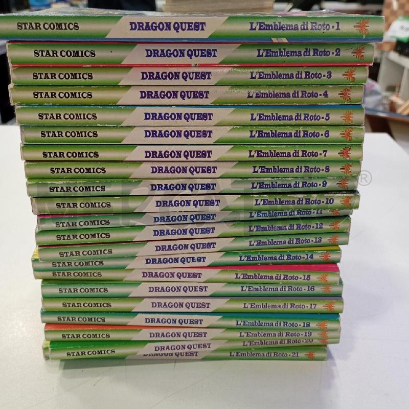 MANGA DRAGON QUEST L'EMBLEMA DI ROTO 1-21 | Mercatino dell'Usato Roma viale tirreno 1