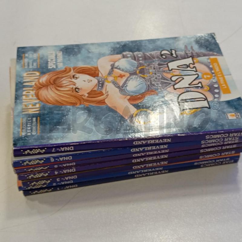 MANGA NEVERLAND DNA2 1-7 | Mercatino dell'Usato Roma viale tirreno 2