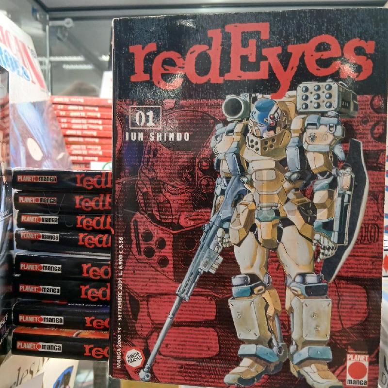 MANGA RED EYES 1-9 | Mercatino dell'Usato Roma viale tirreno 1