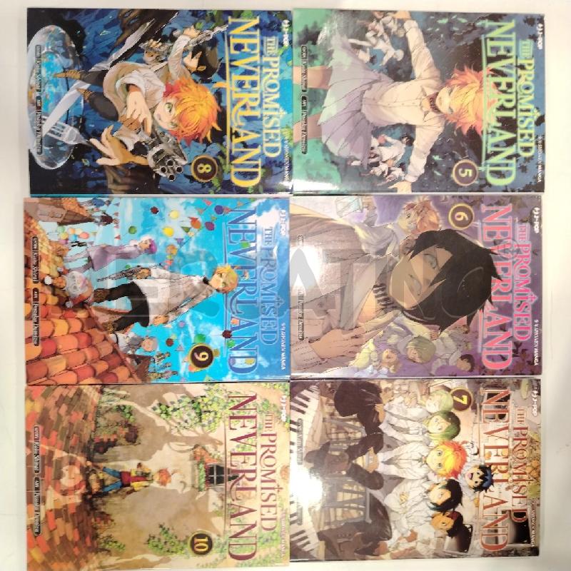 MANGA THE PROMISED NEVERLAND 5/14 | Mercatino dell'Usato Roma viale tirreno 1