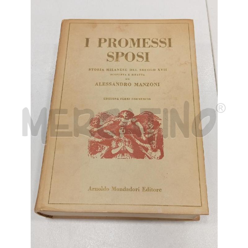 MANZONI I PROMESSI SPOSI 1951 | Mercatino dell'Usato Roma viale tirreno 1