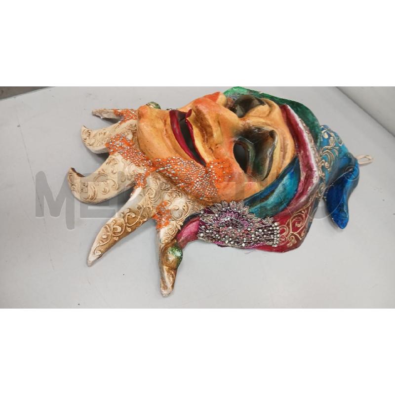MASCHERA VENEZIANA MULTICOLOR | Mercatino dell'Usato Roma viale tirreno 2