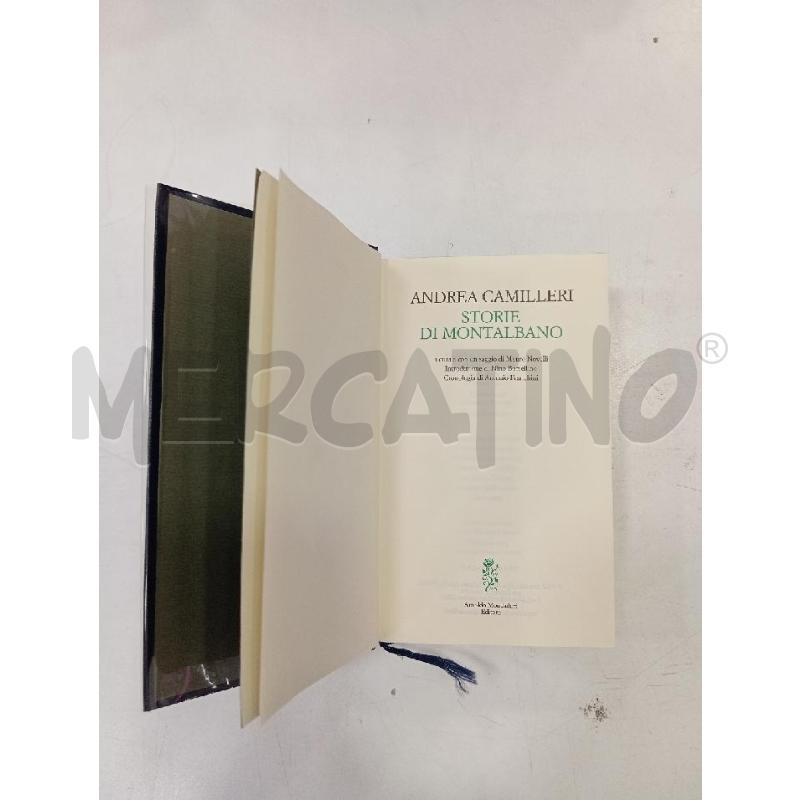 MERIDIANI CAMILLERI STORIE DI MONTALBANO | Mercatino dell'Usato Roma viale tirreno 3