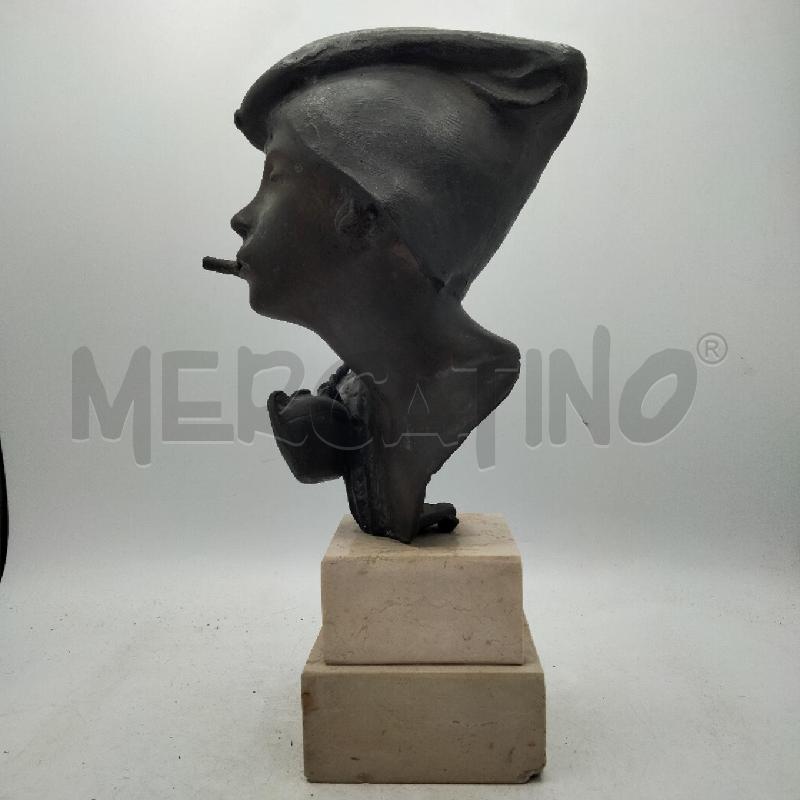 MEZZOBUSTO BRONZO ATTR AURISICCHIO | Mercatino dell'Usato Roma viale tirreno 2