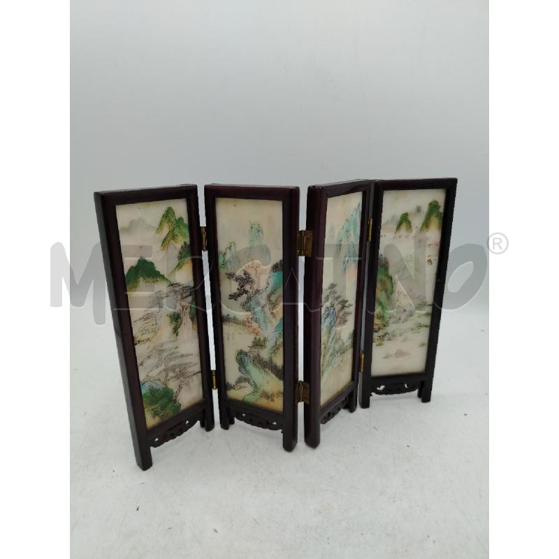 MINIATURA SEPARÈ ORIENTALE LEGNO PORCELLANA | Mercatino dell'Usato Roma viale tirreno 2