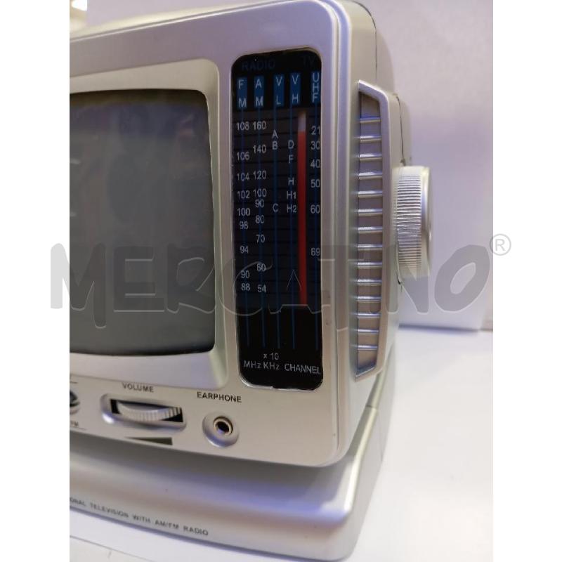 MINI TV CATODICA CON SCATOLA E ACC | Mercatino dell'Usato Roma viale tirreno 2