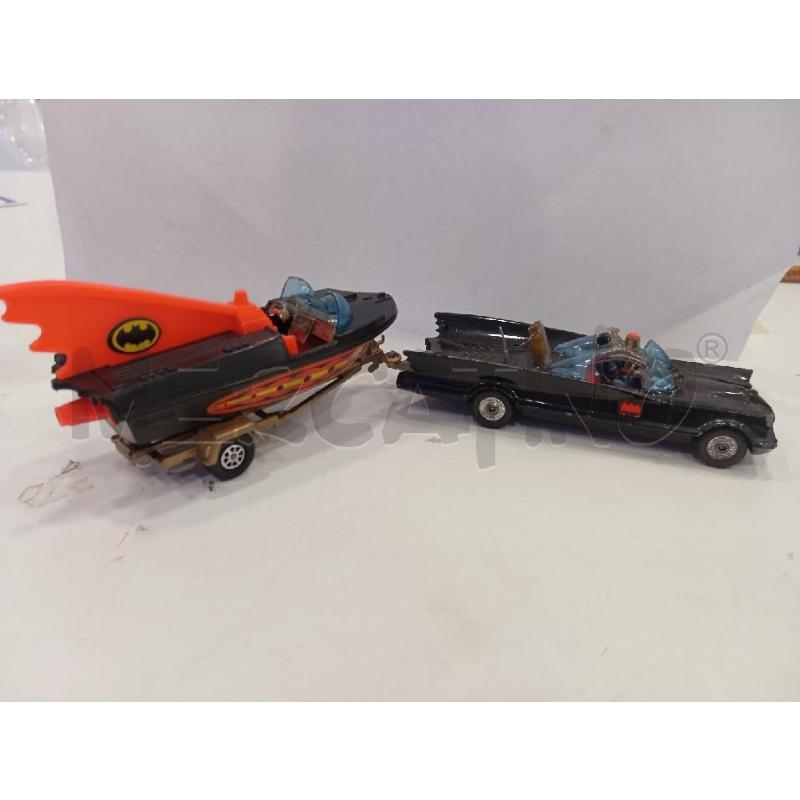 MODEL CORGI BATMOBILE E GLASTRON BATBOAT | Mercatino dell'Usato Roma viale tirreno 1