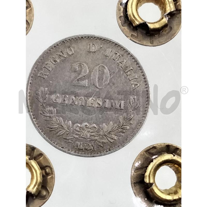 MONETA 1 LIRA 1863 SCUDO PERIZIA MORUZZI