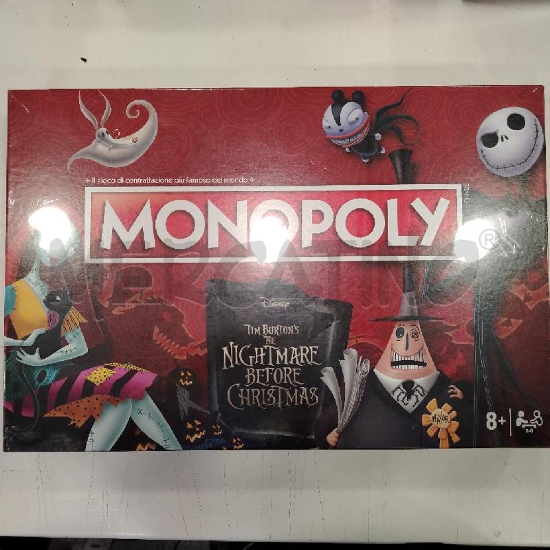 MONOPOLY NIGHTMARE BEFORE CHRISTMAS SIG | Mercatino dell'Usato Roma viale tirreno 1