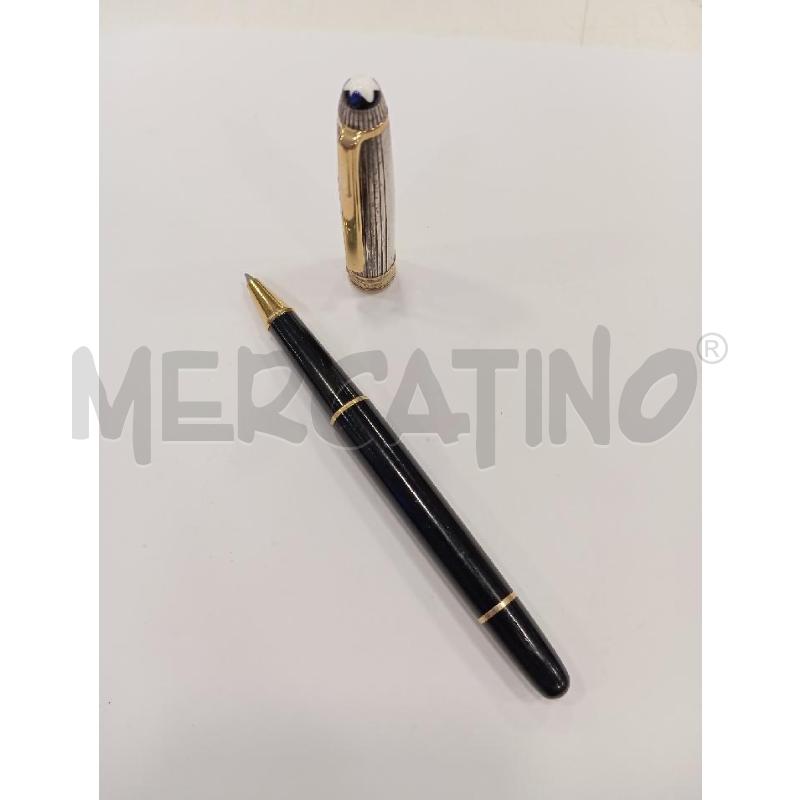 MONTBLANC MEISTERSTÜCK SOLITAIRE DOUE ROLLERBALL ARGENTO STERLING 925  | Mercatino dell'Usato Roma viale tirreno 1