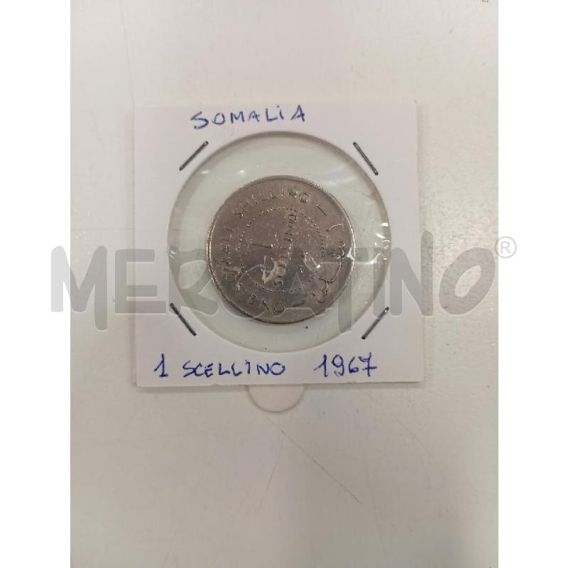 MON 1 SCELLINO 1967 SOMALIA | Mercatino dell'Usato Roma viale tirreno 1
