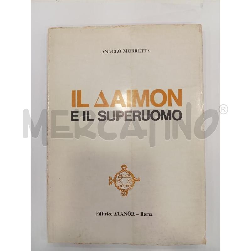 MORRETTA IL DAIMON E IL SUPERUOMO | Mercatino dell'Usato Roma viale tirreno 1