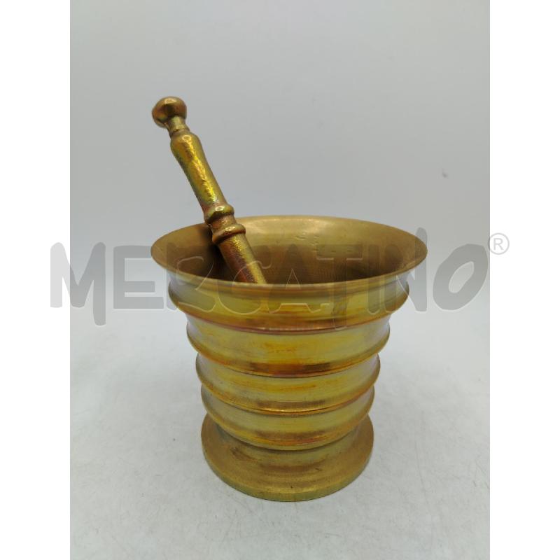 MORTAIO OTTONE DORATO | Mercatino dell'Usato Roma viale tirreno 1