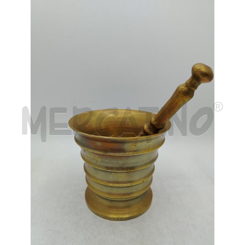 MORTAIO OTTONE DORATO | Mercatino dell'Usato Roma viale tirreno 3