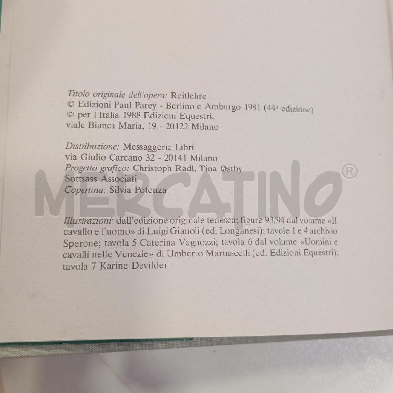 MUSELER TECNICA EQUESTRE | Mercatino dell'Usato Roma viale tirreno 4