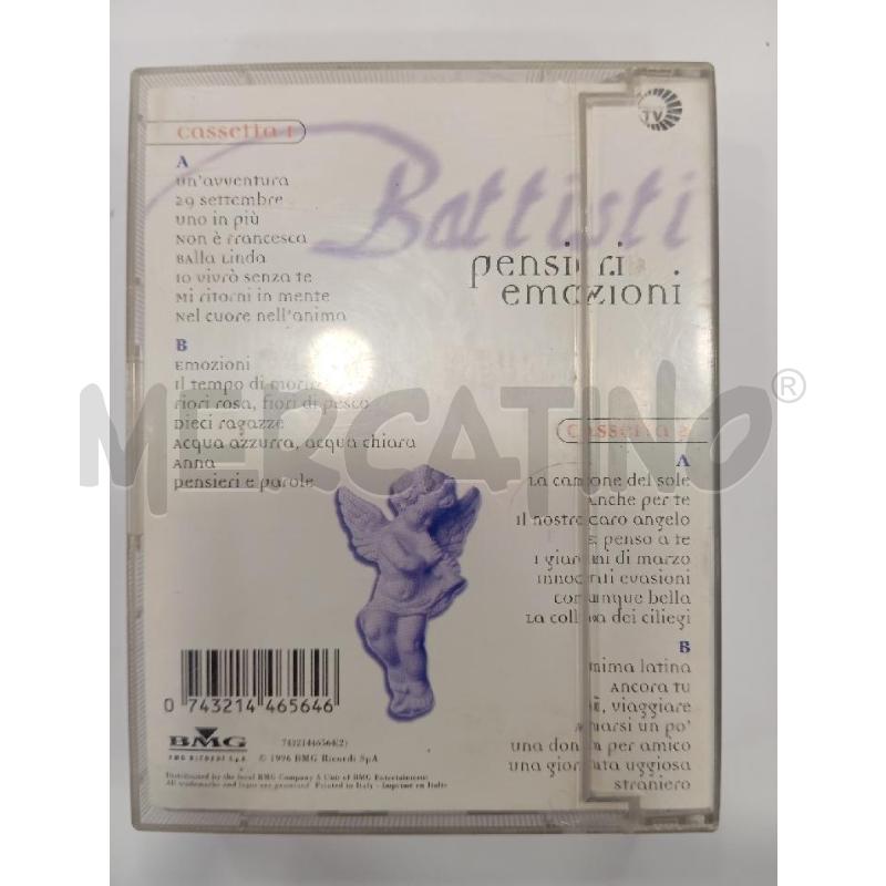 MUSICASS BATTISTI PENSIERI, EMOZIONI 1+2 | Mercatino dell'Usato Roma viale tirreno 2