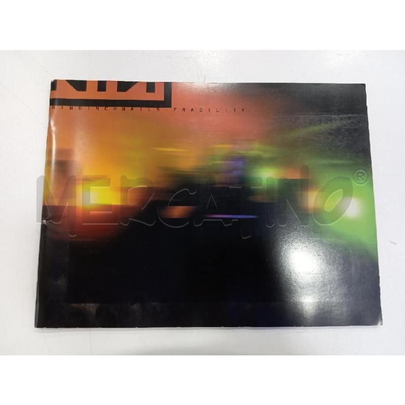 NINE INCH NAILS FRAGILITY TOUR PROGRAM | Mercatino dell'Usato Roma viale tirreno 1