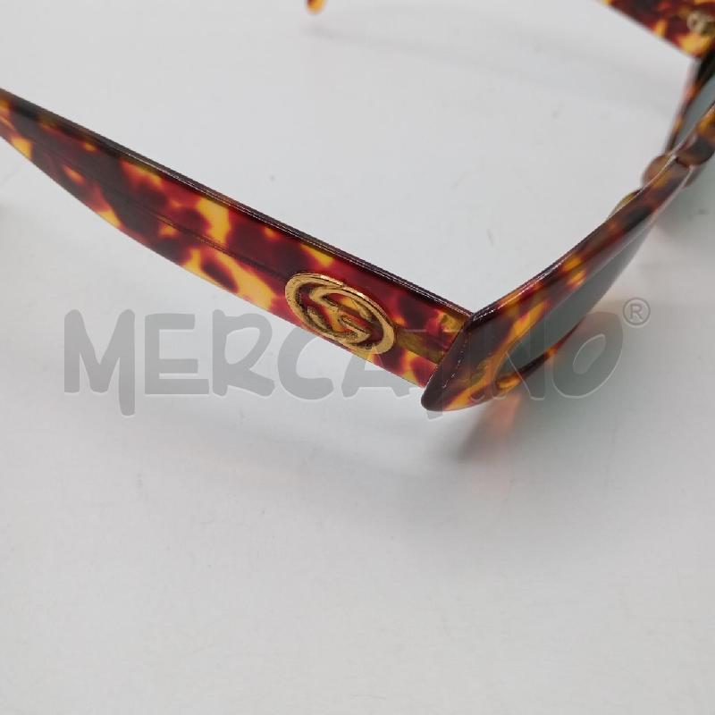 OCCHIALI DA SOLE D GUCCI TARTARUGATO MARR | Mercatino dell'Usato Roma viale tirreno 3