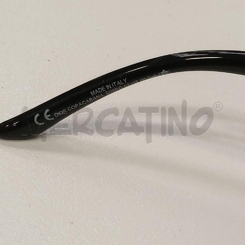 OCCHIALI D DIOR COPACABANA D28PG + CUSTODIA | Mercatino dell'Usato Roma viale tirreno 4