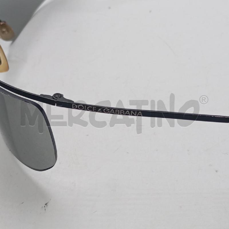 OCCHIALI D DOLCE & GABBANA NE MASCHERINA + CUSTODIA  | Mercatino dell'Usato Roma viale tirreno 3
