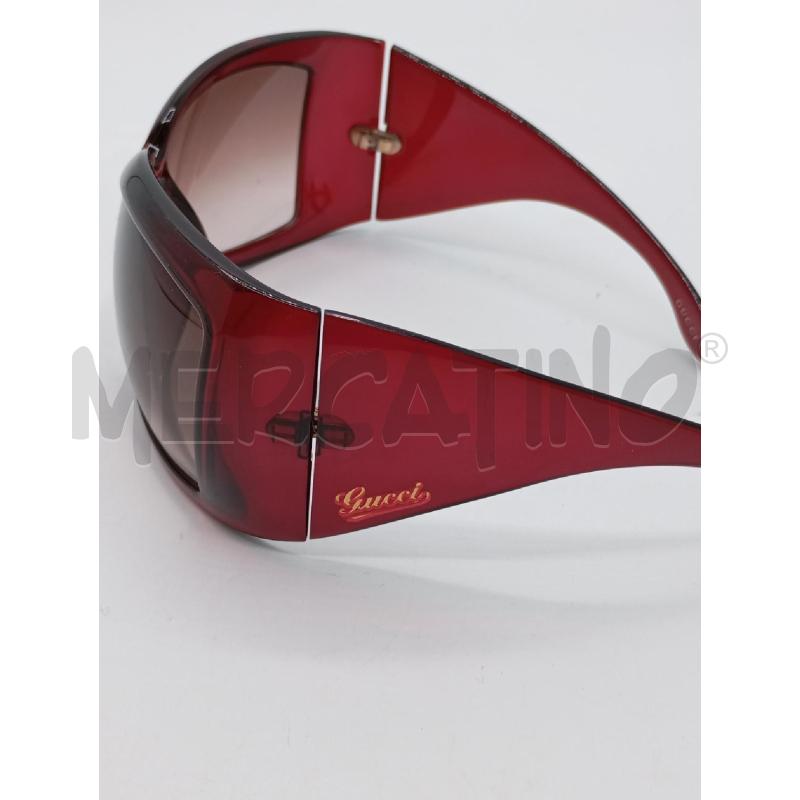OCCHIALI D GUCCI ROSSO GG 2961/S | Mercatino dell'Usato Roma viale tirreno 2