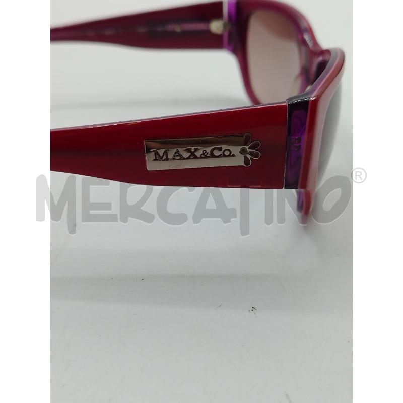 OCCHIALI D MAX&CO RSS + CUSTODIA  | Mercatino dell'Usato Roma viale tirreno 4