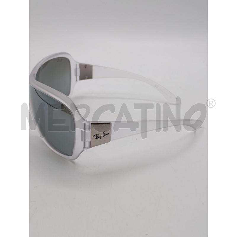 OCCHIALI D RAYBAN MASCHERINA TRASP RB 4099 + CUSTODIA | Mercatino dell'Usato Roma viale tirreno 2