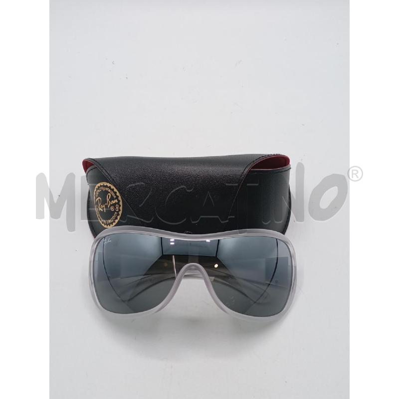 OCCHIALI D RAYBAN MASCHERINA TRASP RB 4099 + CUSTODIA | Mercatino dell'Usato Roma viale tirreno 4