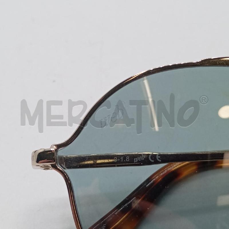 OCCHIALI D WEB EYEWEAR STECCHE ORECCHIE TARTARUGATE + CUSTODIA | Mercatino dell'Usato Roma viale tirreno 5