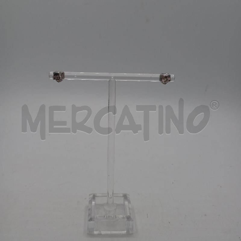 ORECCHINI ARGENTATO CUORE CE  | Mercatino dell'Usato Roma viale tirreno 2