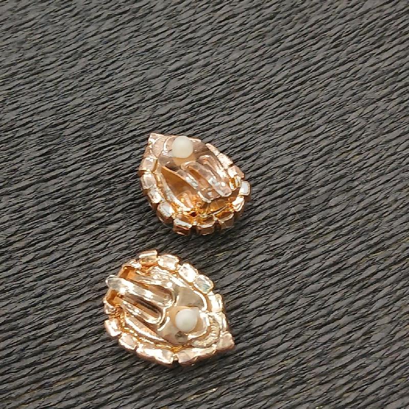 ORECCHINI CLIP MAKULA GOCCIA VI C/STRASS | Mercatino dell'Usato Roma viale tirreno 2