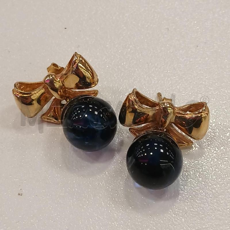 ORECCHINI MET FIOCCO GI SFERA BL | Mercatino dell'Usato Roma viale tirreno 1