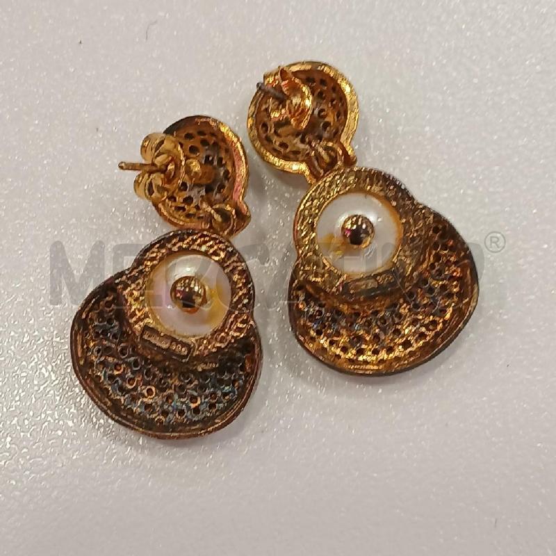 ORECCHINI MET TONDO STRASS PEWRLINA MEZZALUNA STRASS BI | Mercatino dell'Usato Roma viale tirreno 2