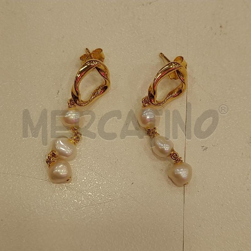 ORECCHINI PANDORA GI PERLE FIUME  | Mercatino dell'Usato Roma viale tirreno 2