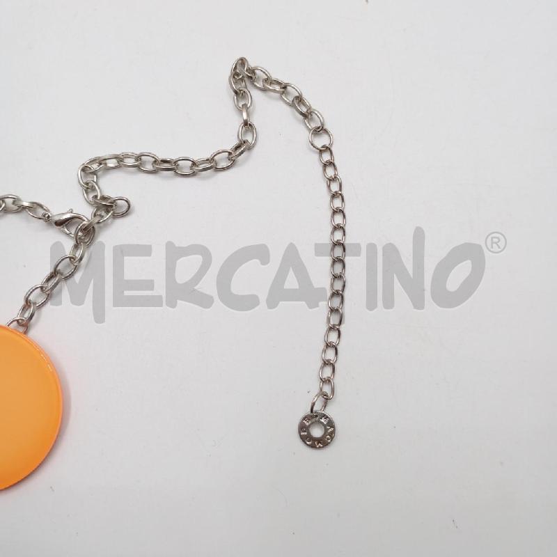 ORECCHINI + COLLANA FIORE AR NE PLASTICA  | Mercatino dell'Usato Roma viale tirreno 3