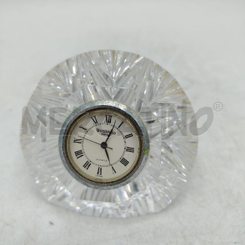 OROLOGIO DA COMODINO CRISTALLO WATERFORD | Mercatino dell'Usato Roma viale tirreno 1
