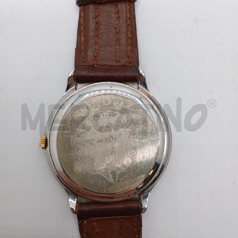 OROLOGIO DA POLSO BULOVA CINTURINO  MARRONE  | Mercatino dell'Usato Roma viale tirreno 3