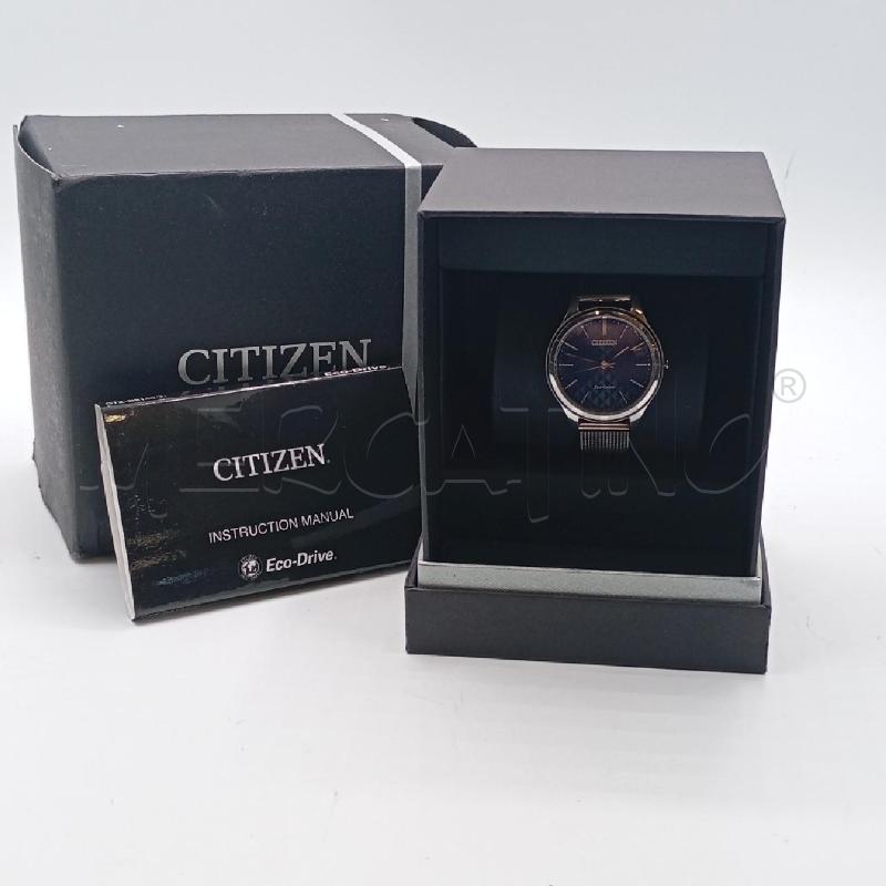 OROLOGIO DA POLSO CITIZEN GR QUADRANTE BLU | Mercatino dell'Usato Roma viale tirreno 1
