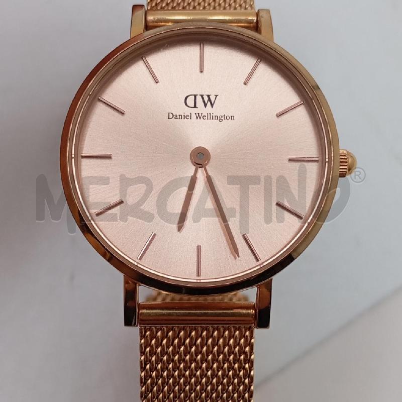 OROLOGIO DA POLSO DANIEL WELLINGTON DORATO | Mercatino dell'Usato Roma viale tirreno 3