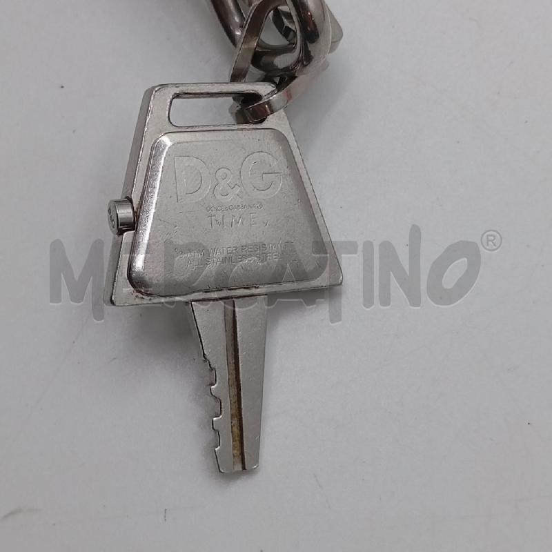 OROLOGIO DA POLSO DOLCE & GABBANA CHIAVE CON CATENA  | Mercatino dell'Usato Roma viale tirreno 3