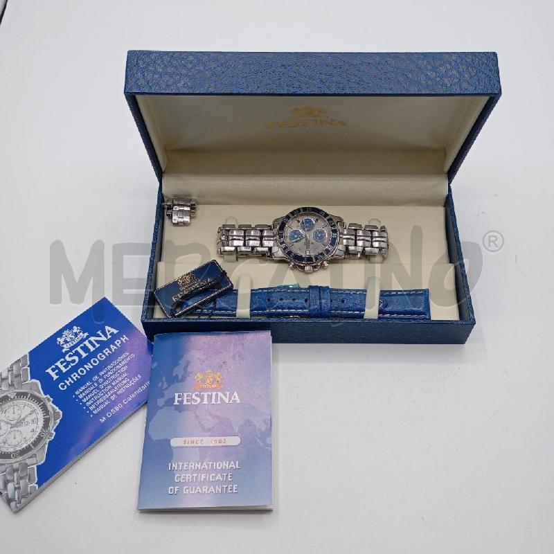 OROLOGIO DA POLSO FESTINA SCAT BL | Mercatino dell'Usato Roma viale tirreno 1