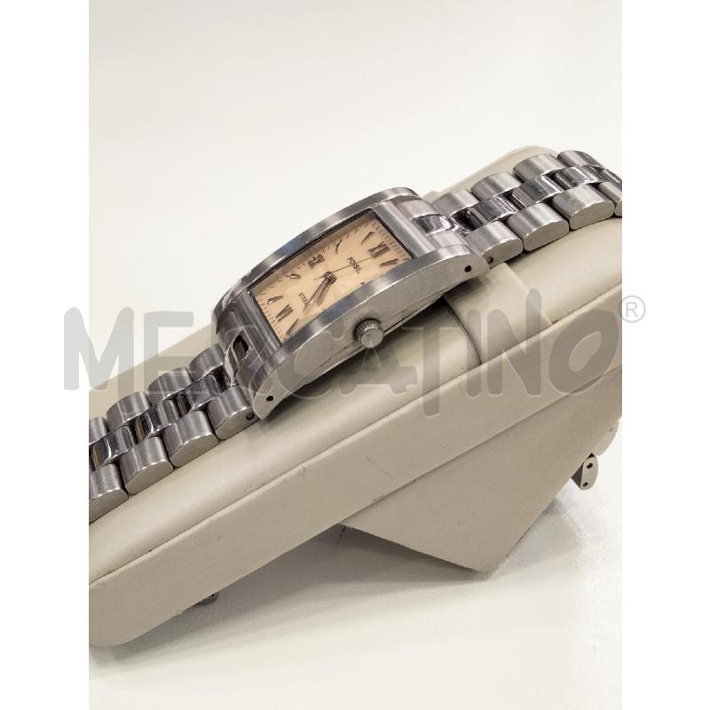 OROLOGIO DA POLSO FOSSIL ARGENTATO CENTRALEN ROSA DORATO | Mercatino dell'Usato Roma viale tirreno 2